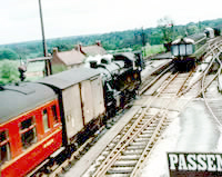 Vol 4: 41203 after taking water at Bridgnorth, summer 1963