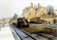 Vol 16: A snowy Brecon on 13th December 1962 with 4611 about to leave for Newport.