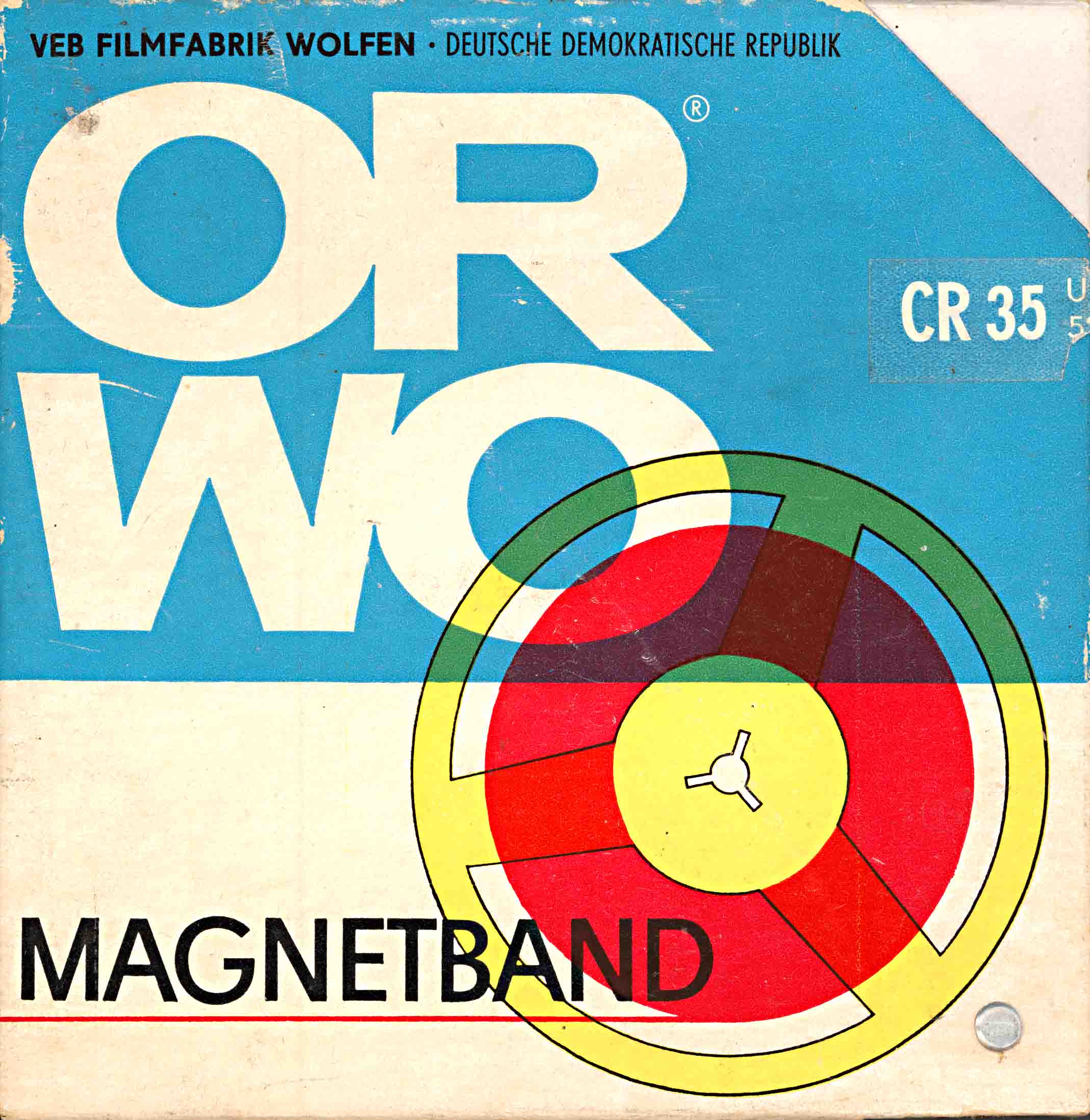 Tape - ORWO - East Germany.