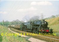 One of the final steam railtours during 1968 in the North-West.