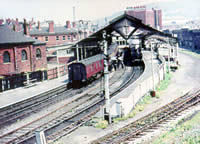 Vol 10: Pannier tank 9621 at Swansea Victoria in May 1964, just before closure